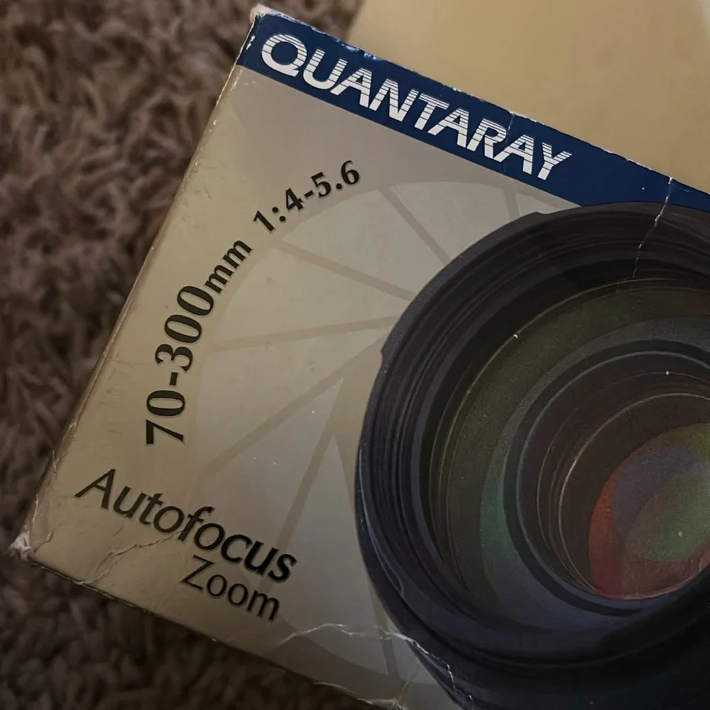 Quantaray Auto Focus zoom lens
